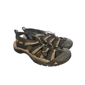 KEEN Men’s Newport H2 Sandals Brown Black Water Hiking Shoes 1001906 Size 11.5
